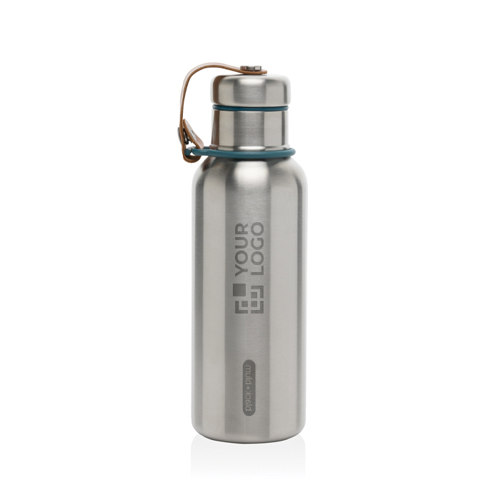 Stainless steel thermal bottle with handle, 500 ml
