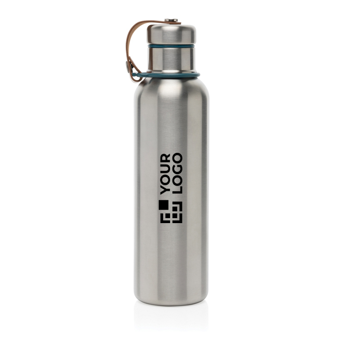 Stainless steel thermal bottle with handle, 750 ml