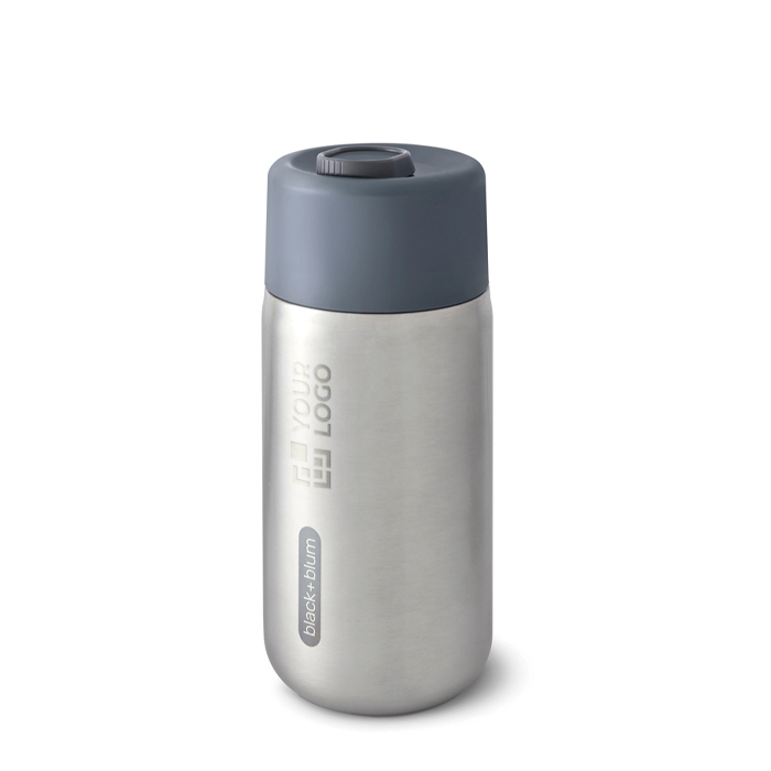 Drip-proof thermal mug in stainless steel, 340 ml