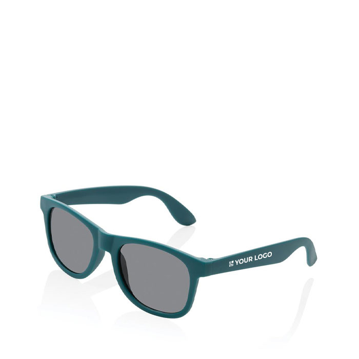 Promotional sunglasses in recycled plastic, UV400