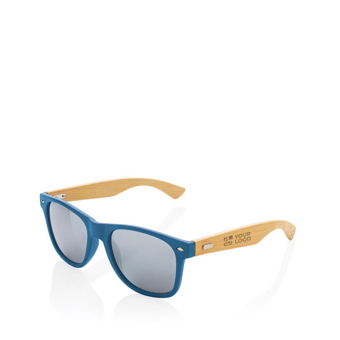 Recycled plastic and bamboo sunglasses, UV400