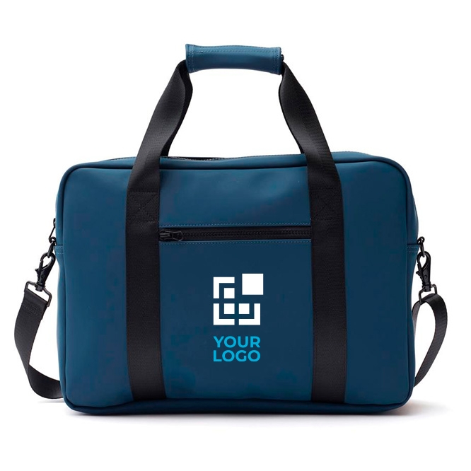 Laptop bags with logo, shoulder strap and trolley sleeve