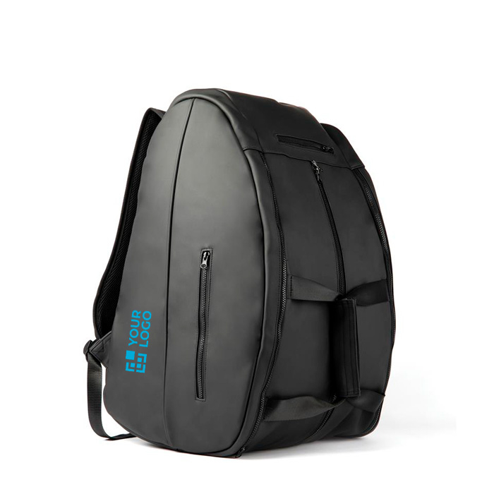 Padel bag with hidden pockets and shoe compartment