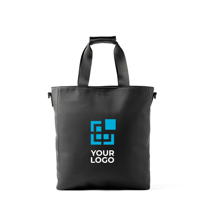 Classic water-resistant tote bag with 15" laptop pocket