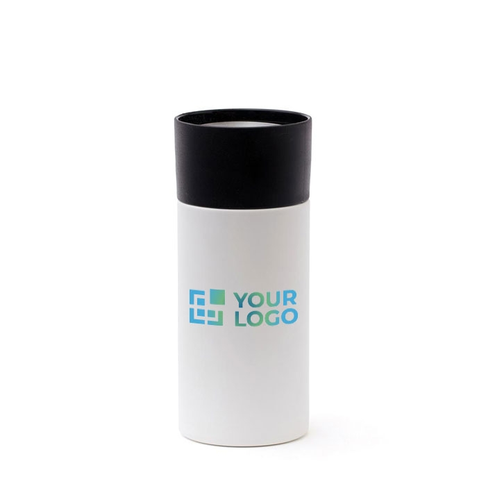 Steel thermal mug with one-hand opening, 300 ml