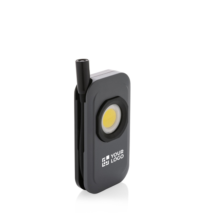 Recycled plastic LED work light with extendable function
