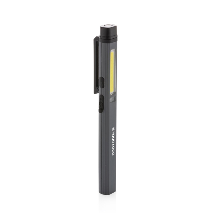 Rechargeable multifunction pen with multiple light settings
