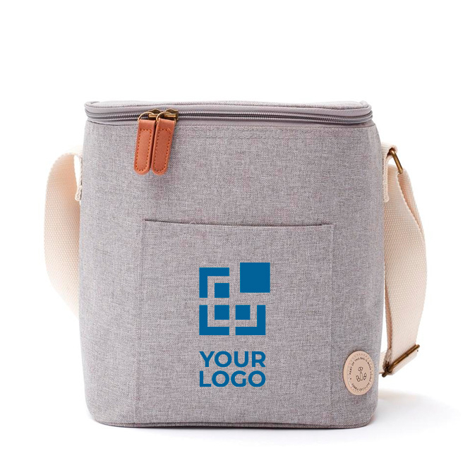 Small modern-style cooler bag with shoulder strap