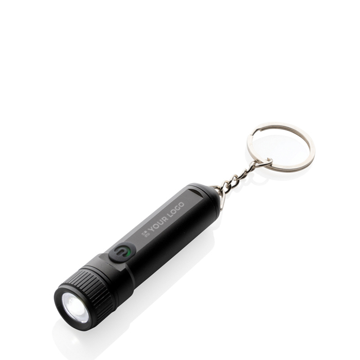 Ultra-bright rechargeable LED keyring torch