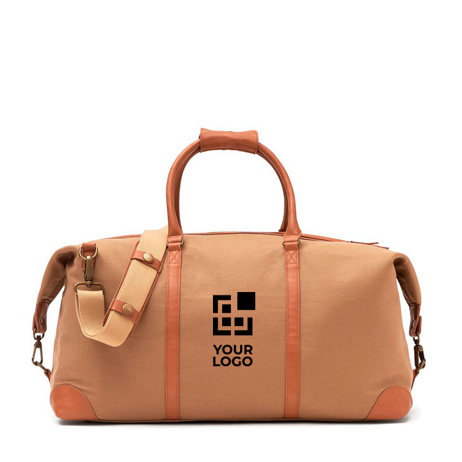Recycled polyester weekend travel bag