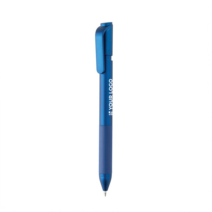 Smudge-proof pen with secure locking mechanism, blue Dokumental® ink