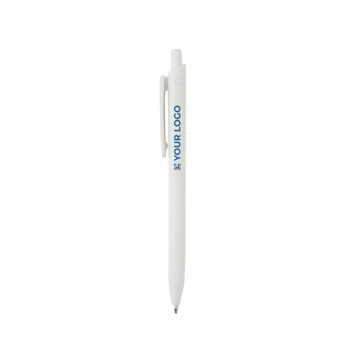 Eco pen with large clip, blue Dokumental® ink