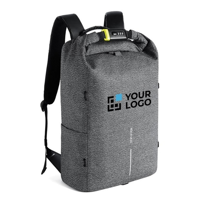 High-security backpack with cut-resistant fabric and RFID protection