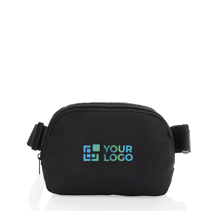 Multipurpose RPET crossbody bag with strap, 1 L capacity