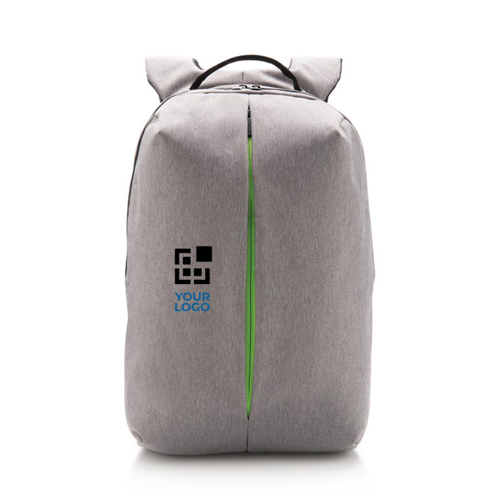 Dual-use sports and office backpack with 15" laptop pocket