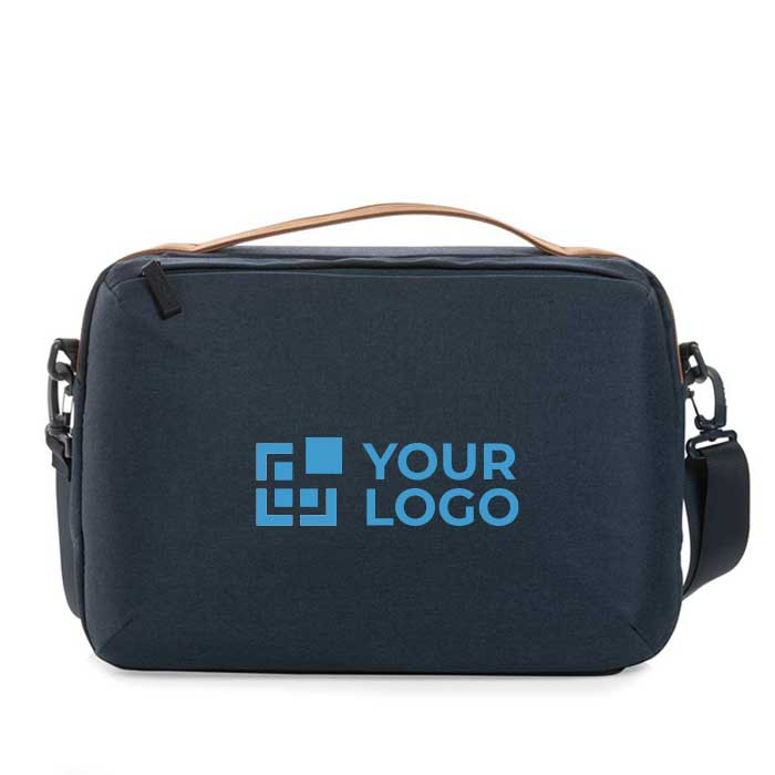 Minimalist eco briefcase, printable, 15.6"