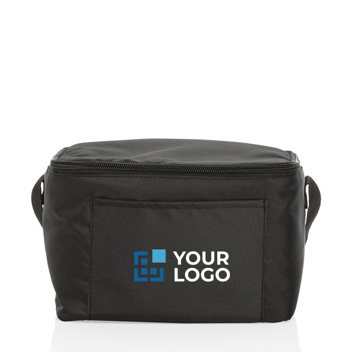 Recycled branded cooler bags for 6 cans