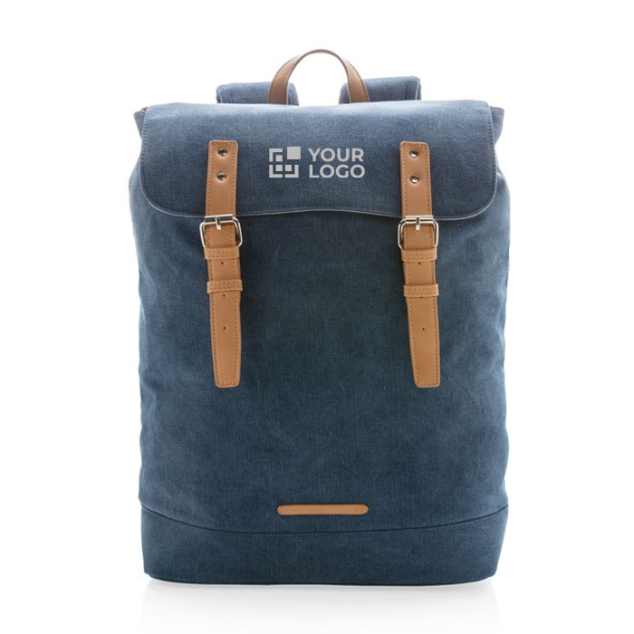 High-quality canvas backpack for 15.6" laptops, Casual