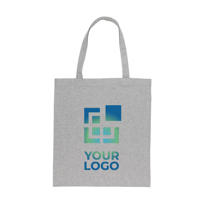 Sustainable recycled cotton merch bag, 145 g/m²