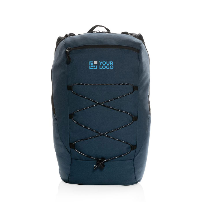 Promotional hiking backpack with multiple pockets