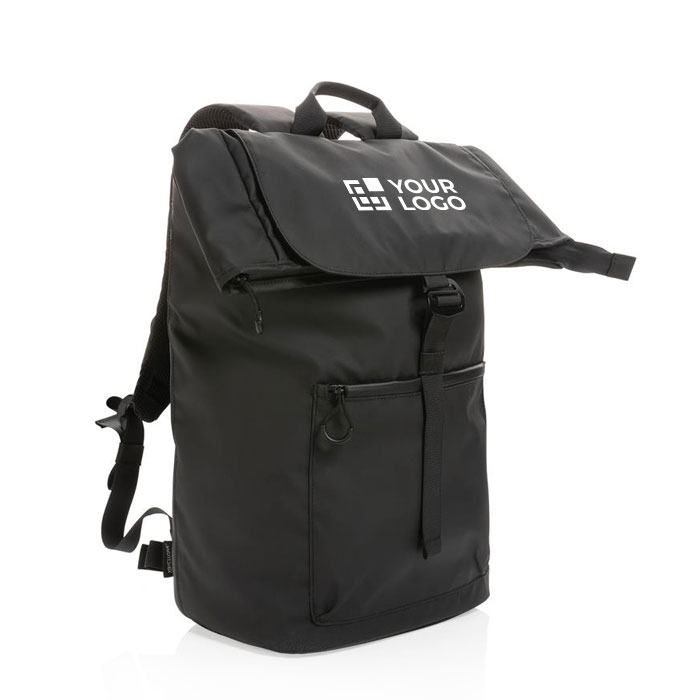 Waterproof branded laptop backpack for 15.6"