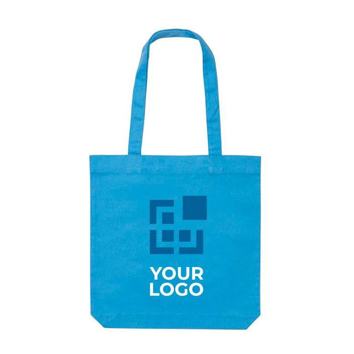 Recycled canvas branded bag, 285 g/m²