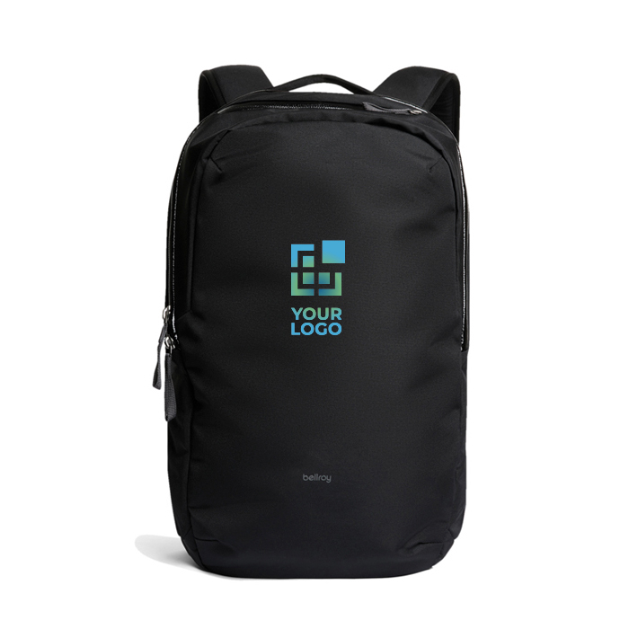 Branded RPET laptop backpack, 20 L, fits 16"