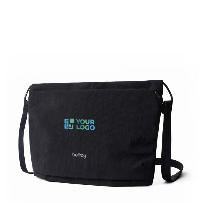 Spacious RPET crossbody bag with adjustable strap, 3.5 L