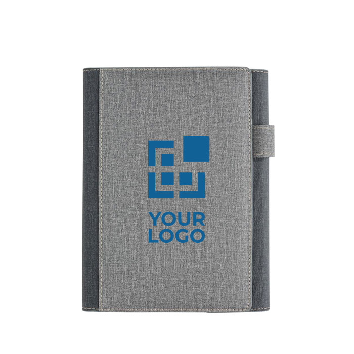 Formal portfolio with magnetic closure, pockets and A5 notepad