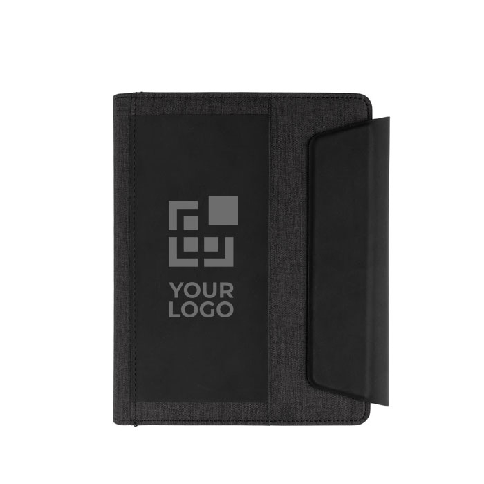 Small quality portfolio with wireless charger, A5 size