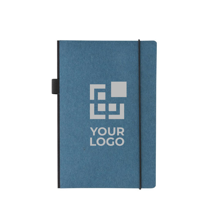 Notebook with pocket and FSC® certification, A5, ruled pages