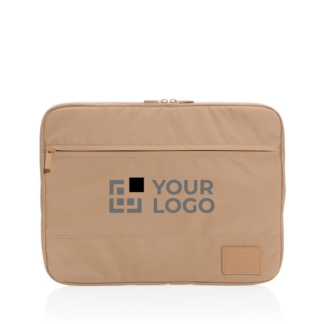 Recycled 300D polyester laptop sleeve, 14"