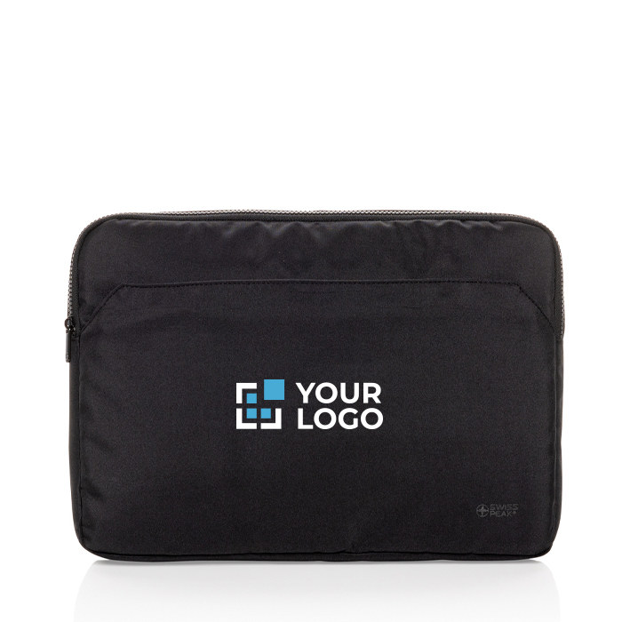 RPET sleeve with lining and front pocket, 15.6"
