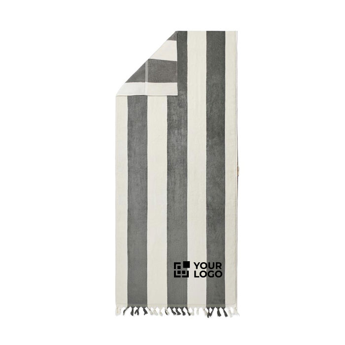 Cotton lounger towel, 450 g/m², 80 × 180 cm