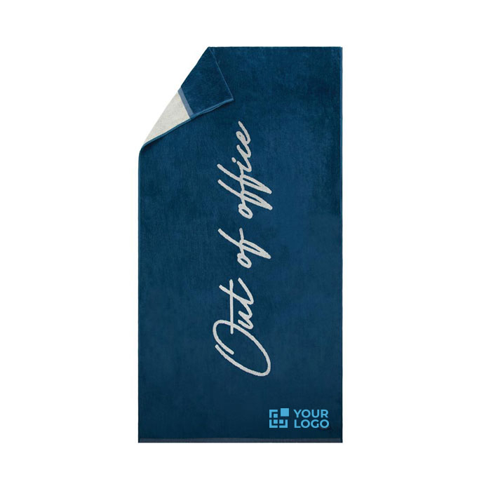 Luxury cotton lounger towel, 160 × 80 cm
