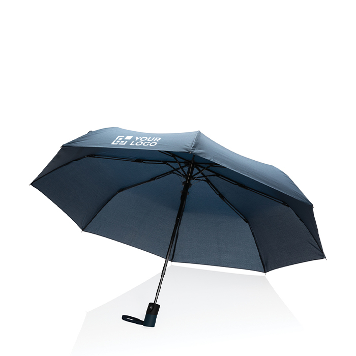 Compact windproof RPET umbrella, foldable, Ø97 cm