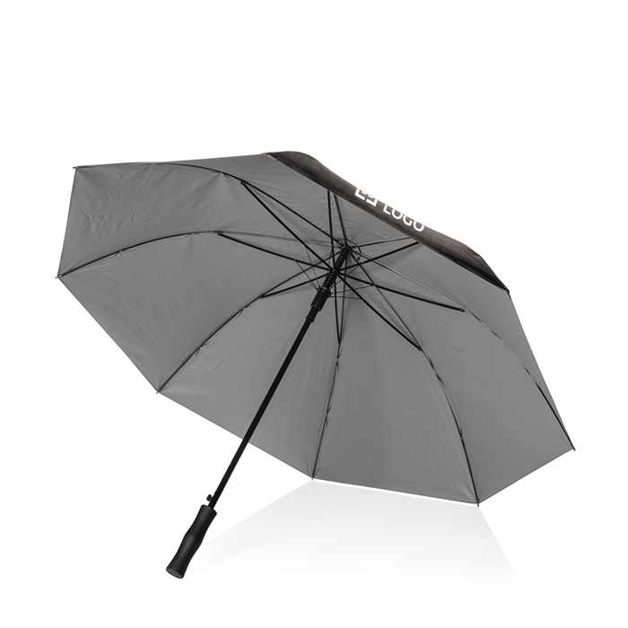 Large eco automatic umbrella, two-tone design, Ø120 cm