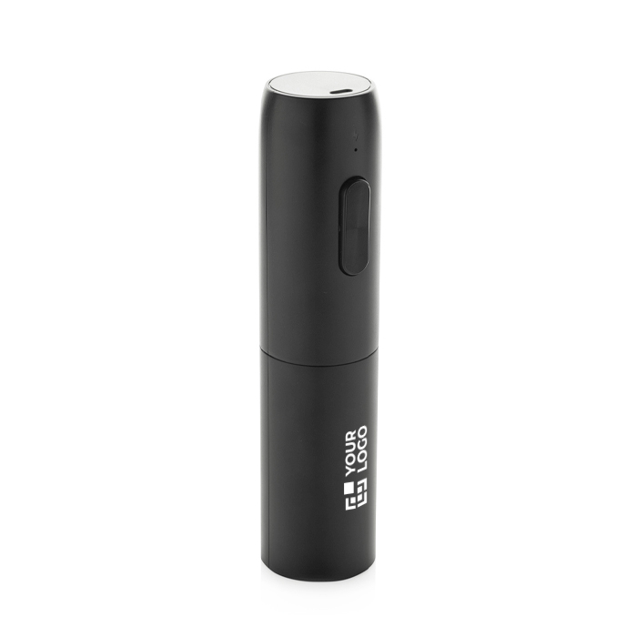 Rechargeable electric wine opener with indicator light 500 mAh