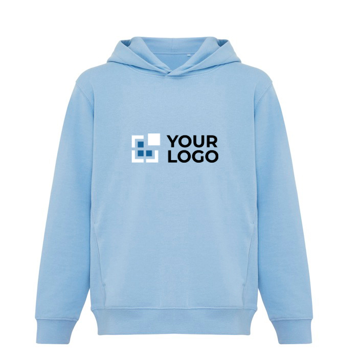 Kids’ recycled cotton hoodie sweatshirt, 280 g/m² 