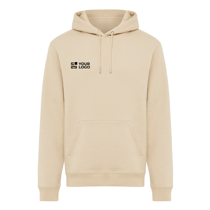 Unisex hoodie with brushed fleece 340 g/m2 Iqoniq Joshua