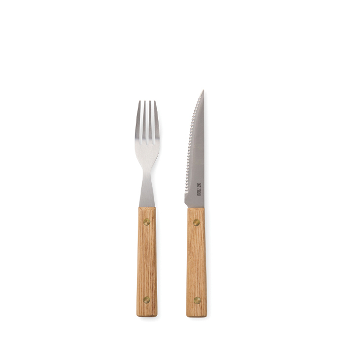 8-piece stainless steel, promotional barbecue utensil set
