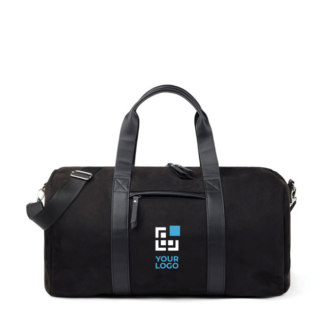 Recycled polyester travel bag with internal pocket