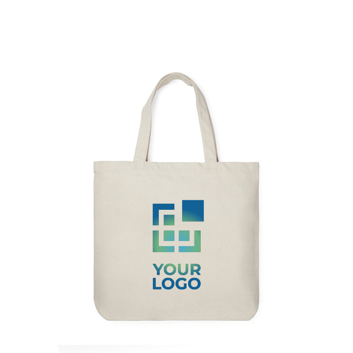 Recycled canvas multipurpose bag with long handles, 400 g/m²