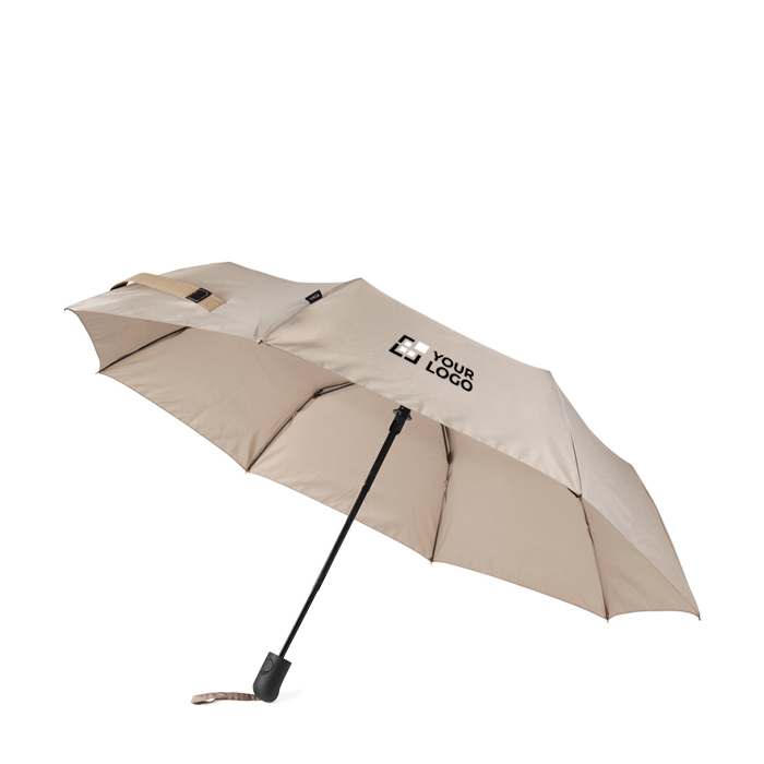 Semi-automatic stormproof RPET umbrella, Ø112 cm