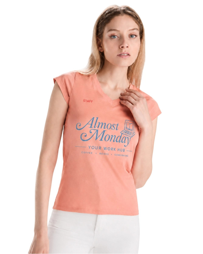 Women’s 100% cotton jersey t-shirt, 155 g/m², Roly
