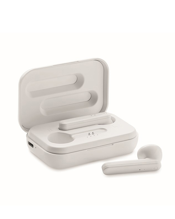 Bluetooth 5.0 earphones with a charging case