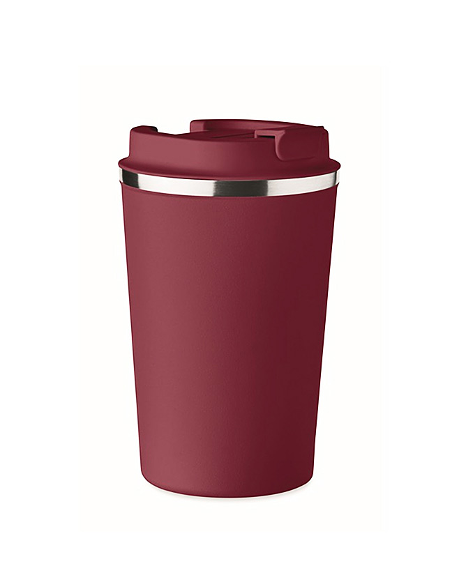 Double-walled thermal mug, stainless steel, 350 ml