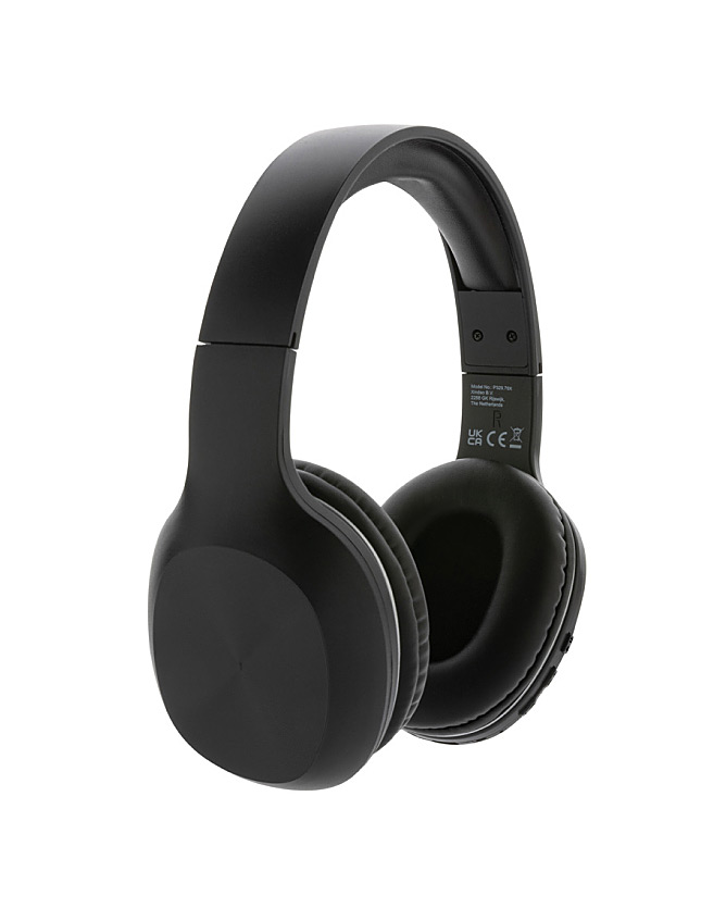Corporate wireless BT 5.1 headphones in recycled ABS