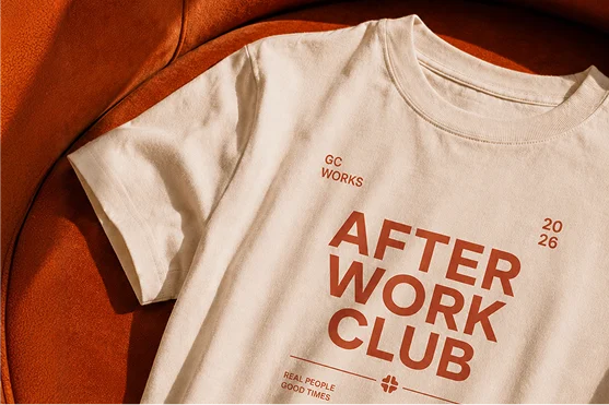 Branded promotional clothing and t-shirts for clubs, associations, and groups