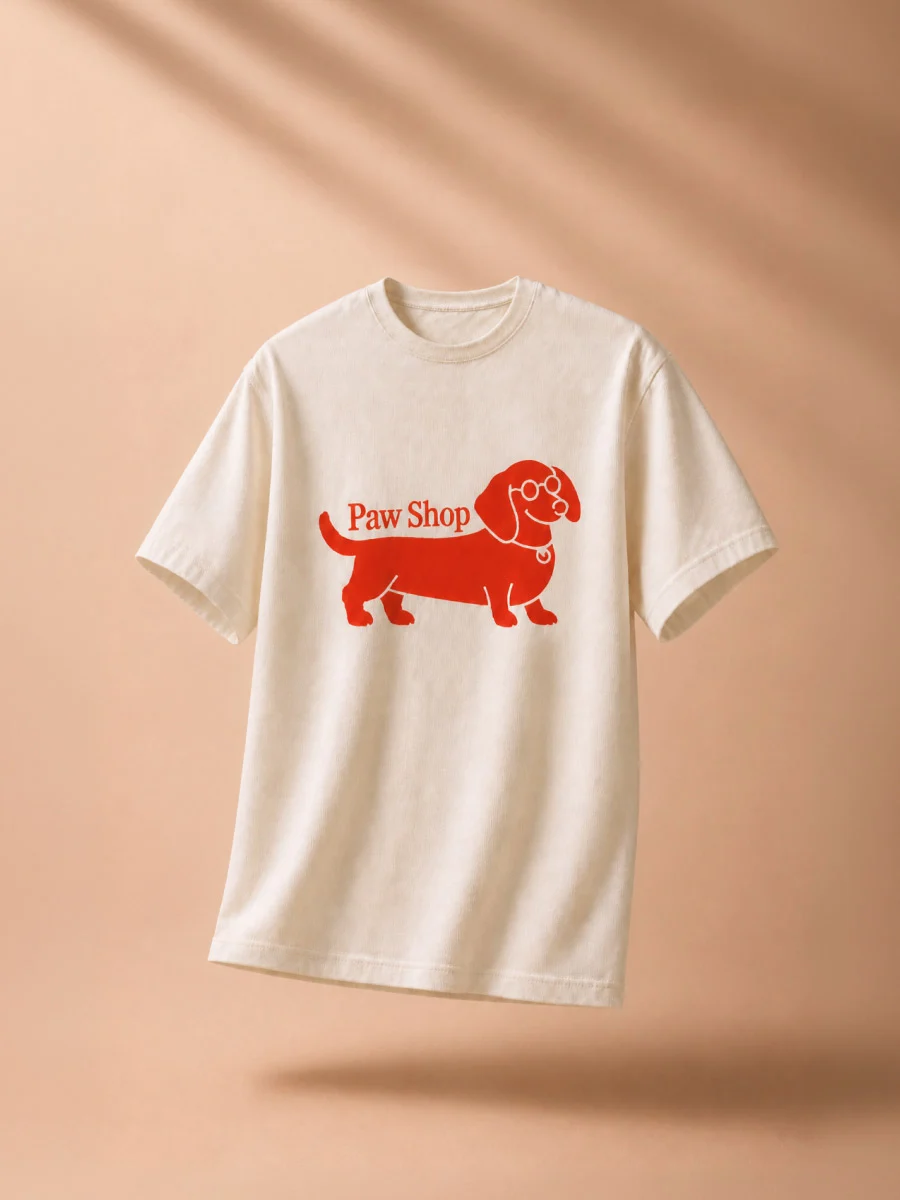 Promotional T-Shirt with Logo Printed